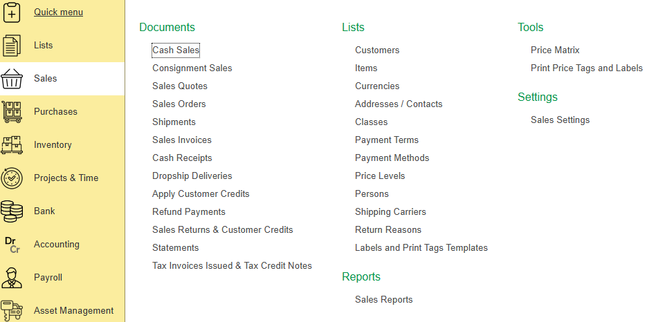 accountingsuite support